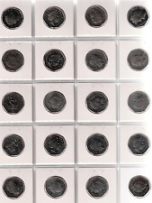 21 x QEII GB Fifty Pence