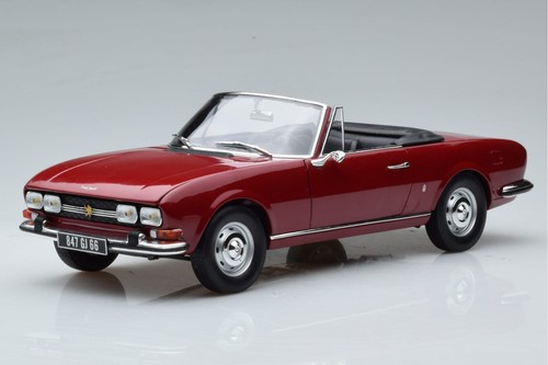 Peugeot 504 cabriolet red 18 - 504, 1:18