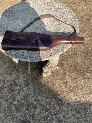 Antique leather shoulder of - leather, 'shoulder