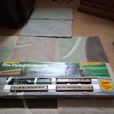 Hornby The Flying Scotsman Electric Train Set LNER 4472 Model Railway - Boxed