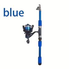 Starter  Fishing Tackle Set Kit With Fishing Rod,Reel and Fishing Line