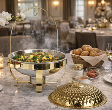 Luxury Gold Chafing Dish 4.5L