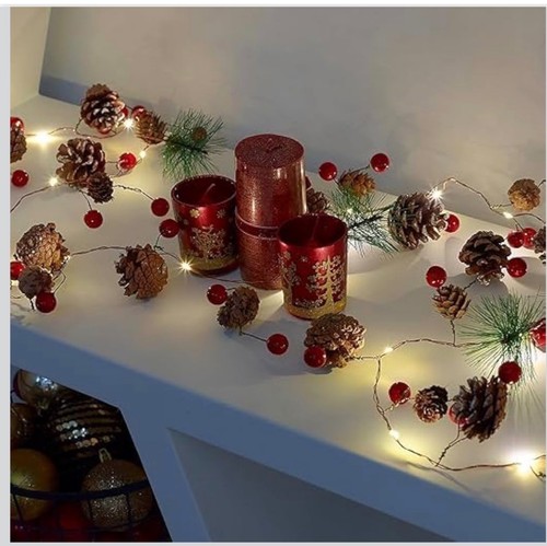 Globrite christmas garland - christmas,