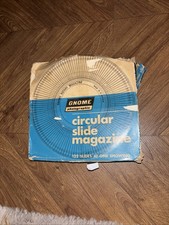 Gnome Photographic Rotary Circular Slide Magazine for 35mm Projector 122 Slides 