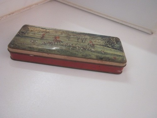 Confectionery tin old used - confectionery,