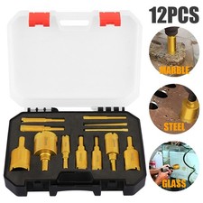 12pcs Diamond Hole Saw Drill