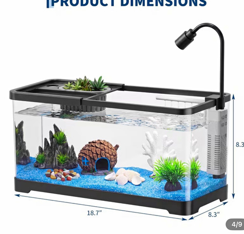Gal glass rectangle - 5, (20l)