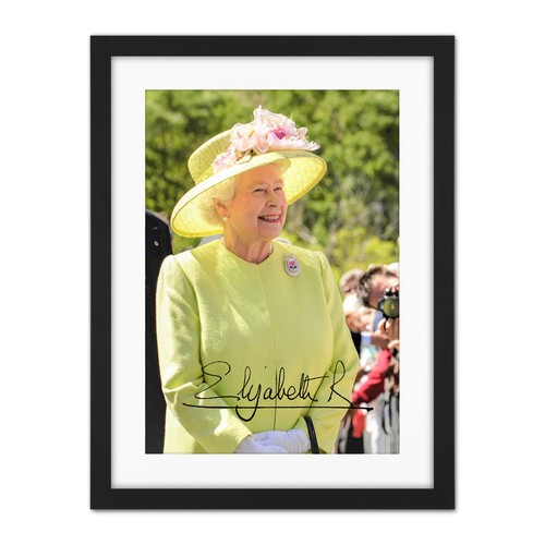 The queen yellow elizabeth - the,
