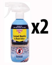 2 x Zero In Carpet Beetle