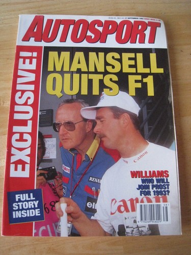 Autosport magazine sep - magazine,