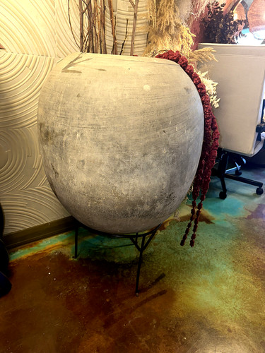 Extra large stone vase - vase, on