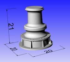Model boat fitting tug osv - model,