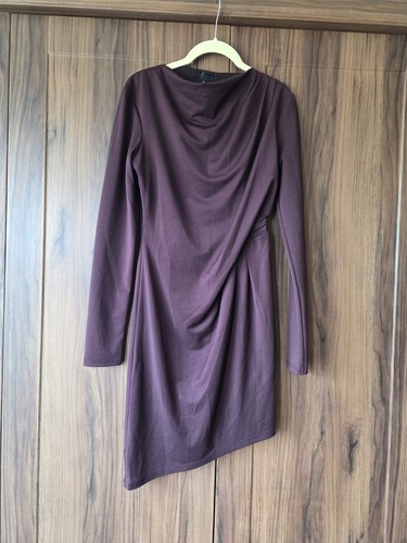 Topshop vintage aubergine midi - vintage,