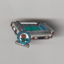 BLACKBURN ROVERS F.C. Club Crest & Ground Enamel Badge FREE POST UK