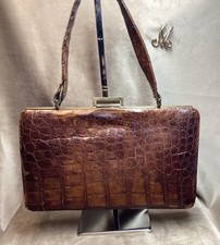 Vintage Brown Alligator