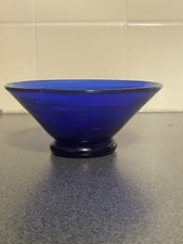 Cobalt Blue Art Glass Bowl