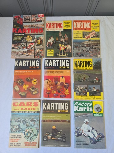Vintage lot karting - of, 9