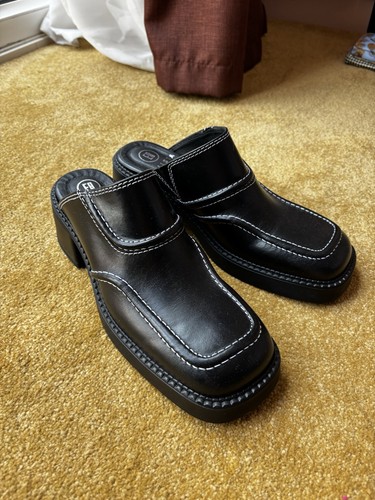 Miista black leather - e8,