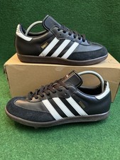 Adidas Samba Trainer Black / White Size UK 9 Low Mens 019000 Shoes