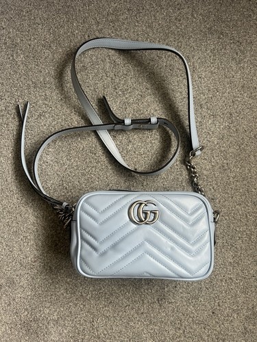 Gucci quilted baby blue - quilted,