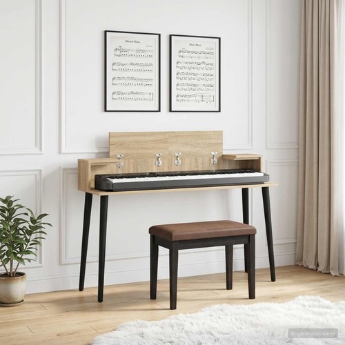 Studio desk sonoma - studio, oak