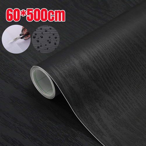 Black wood grain - grain, wrap