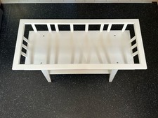 Ikea White Plant Pot Stand Lantiv Indoor Plant Wood Very Good Condition