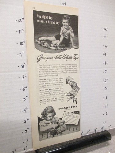 Magazine 1942 holgate toys - 1942,