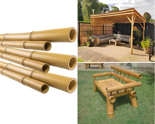 5ft heavy duty bamboo canes - 5ft,