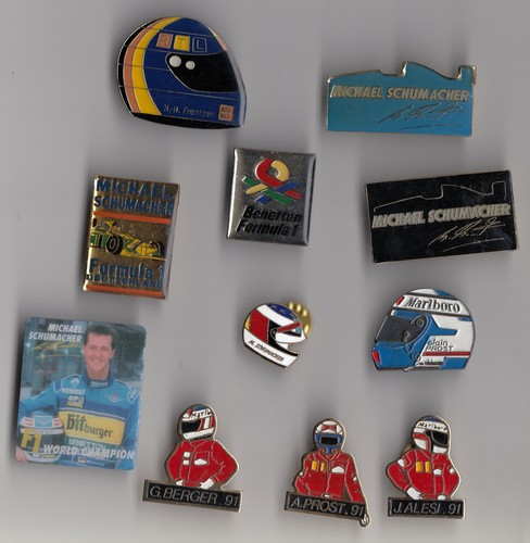 Formula one pin - pin, badges