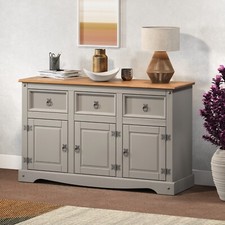 Corona sideboard grey - sideboard,