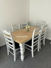 Stunning  -  6ft x 3ft - Farmhouse Table  and chairs