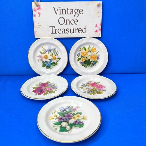 Floral coasters trinket - floral,