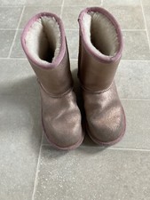 ugg boots uk 2 junior rose gold metallic limited edition sold out