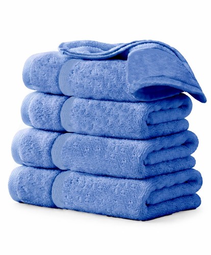 Mid blue salon - towels, 100%