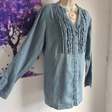 BODEN Blue Grey 100% Linen