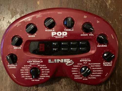 Line pod amp simulator - line, 6