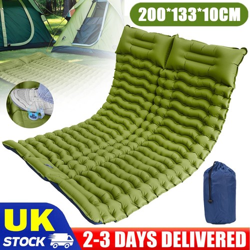 Self inflating mattress double - inflating,