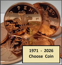 2p Two Pence New Pence 1971 -
