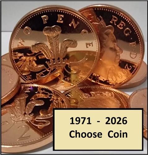 Two pence new - two, 1971