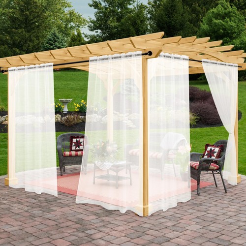 Awnmeow outdoor sheer curtains - awnmeow,