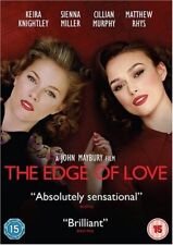 The Edge of Love DVD (2008) Keira Knightley, Maybury (DIR) cert 15 Amazing Value