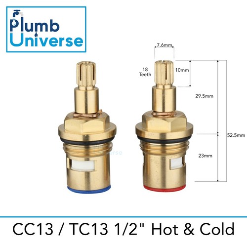 Quarter turn tap - quarter, 1/2"