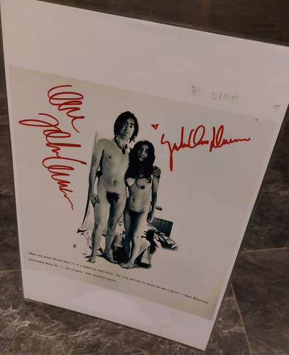 John lennon yoko ono laser - lennon.,