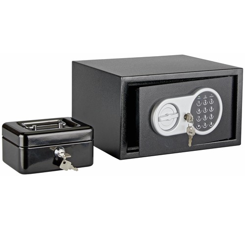 Digital steel safe with - steel,