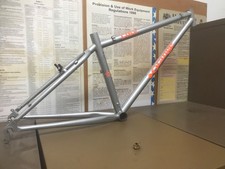 orange c16r mtb bike frame