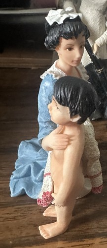 Resin maid figure - resin,