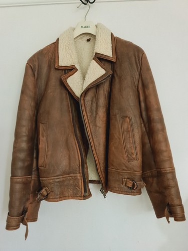 Retro vintage lambs leather - vintage,