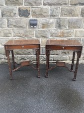 Pair mahogany chippendale - mahogany,