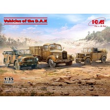 ICM 1:35 Vehicles of the DAK